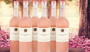 Notorious Pink Rose Wine Bottles